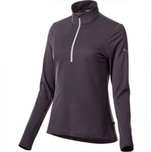 Nwt Puma Women's ESS Golf Half Zip Activewear Gray Top XL
